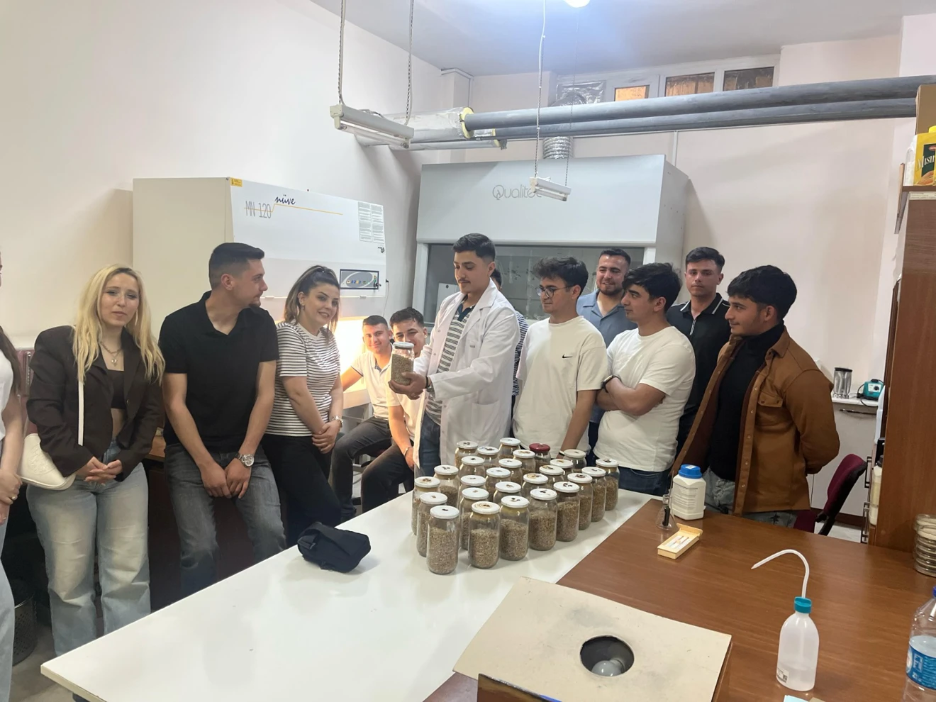 Selçuk Üniversitesi Mantarcılık Uygulama ve Araştırma Merkezi'ne Teknik Gezi Düzenlendi